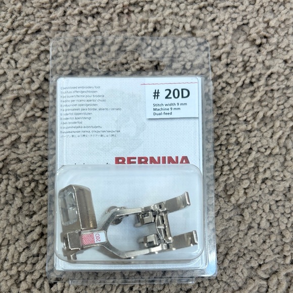 Bernina Embroidery Foot #20D - Picture 1 of 1